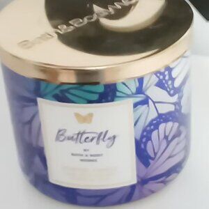 Bath and body works BUTTERFLY 3 Wick Candle